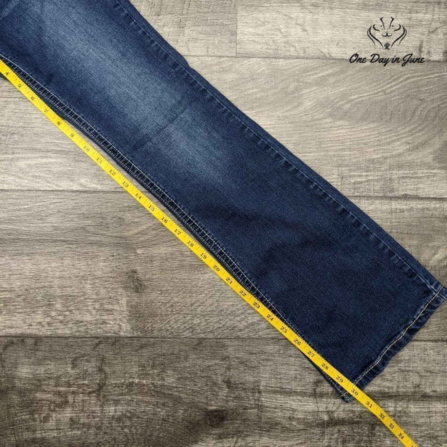 Indigo Blue Maternity Capri Jeans Size XS