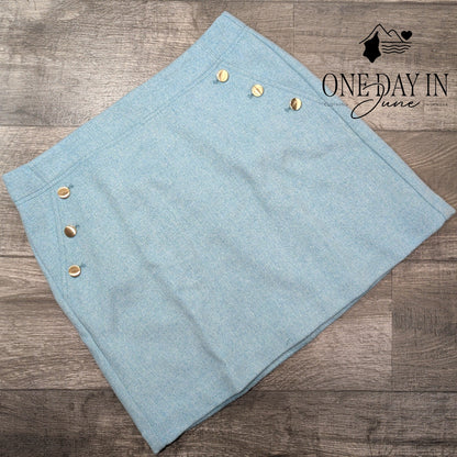 Loft Wool Mini Skirt Size 12