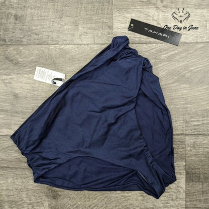 Tahari Ruched Transformable High Waist Bikini Bottom Size L