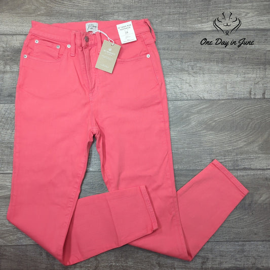 J.Crew 10" High Rise Toothpick Jeans Size 28 (6)