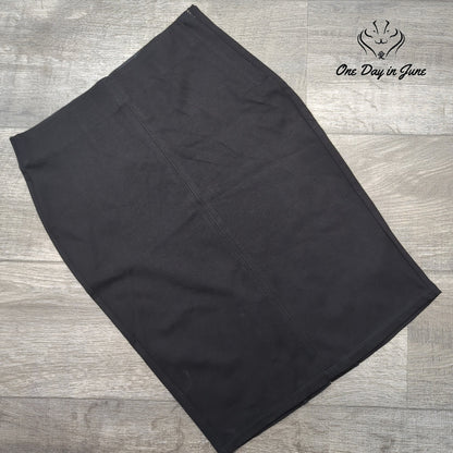 BlankNYC Mavis Knit Pencil Skirt Black Stretch Bodycon NWT Size 4