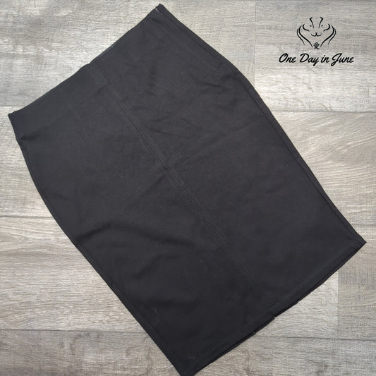 BlankNYC Mavis Knit Pencil Skirt Black Stretch Bodycon NWT Size 4