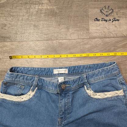 Christopher & Banks Petite Crop Jeans Size 12P