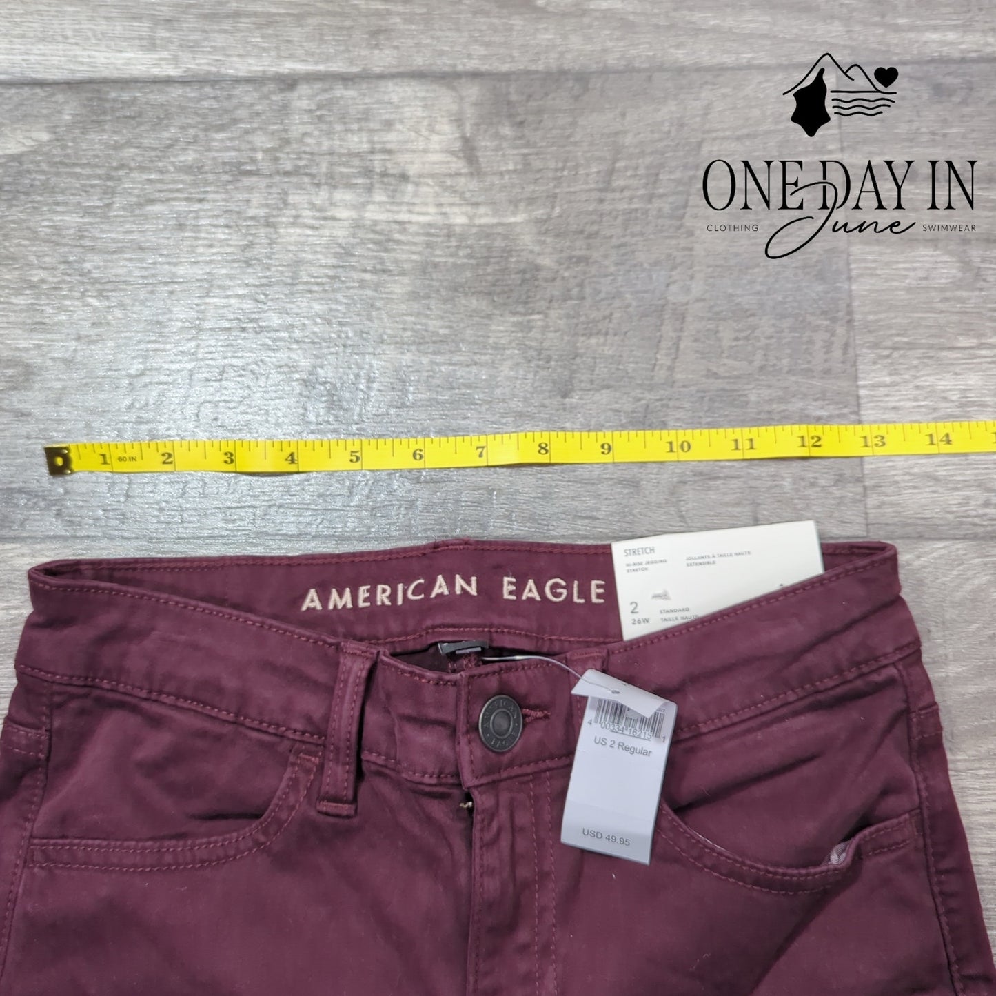 American Eagle Outfitters Hi Rise Jegging Jeans Size 2