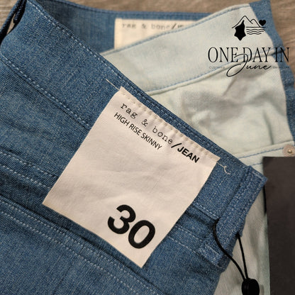 Rag & Bone High Rise Skinny Jeans Size 10 (30)