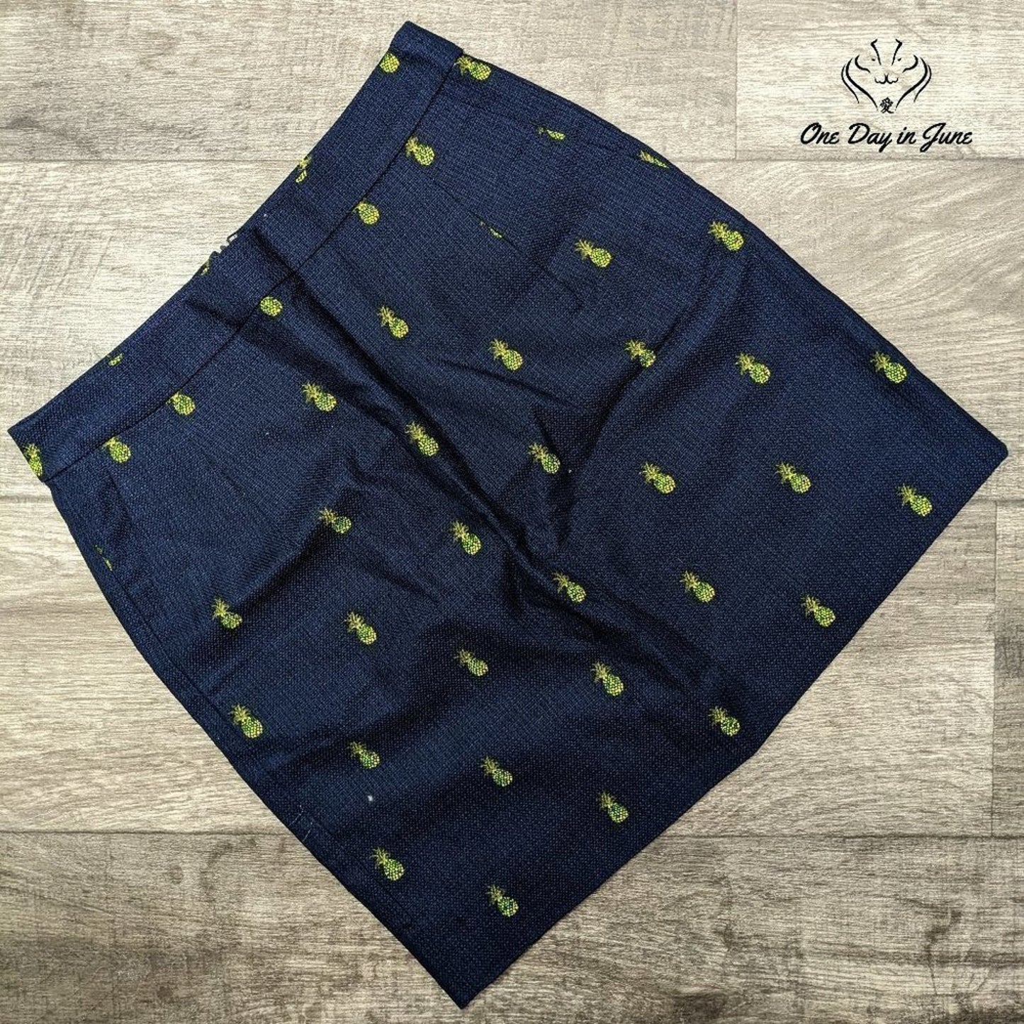 J. Crew Pineapple Mini Skirt Size 0