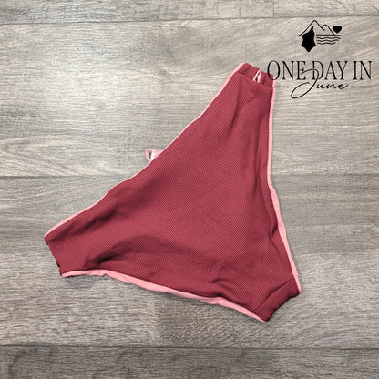 Becca Ribbed Bikini Bottom Size M