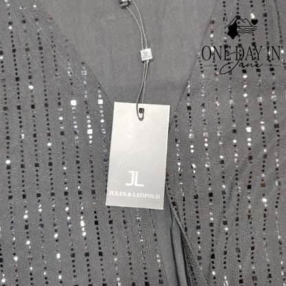 Jules & Leopold Long Sleeve Cardigan Sweater Size L