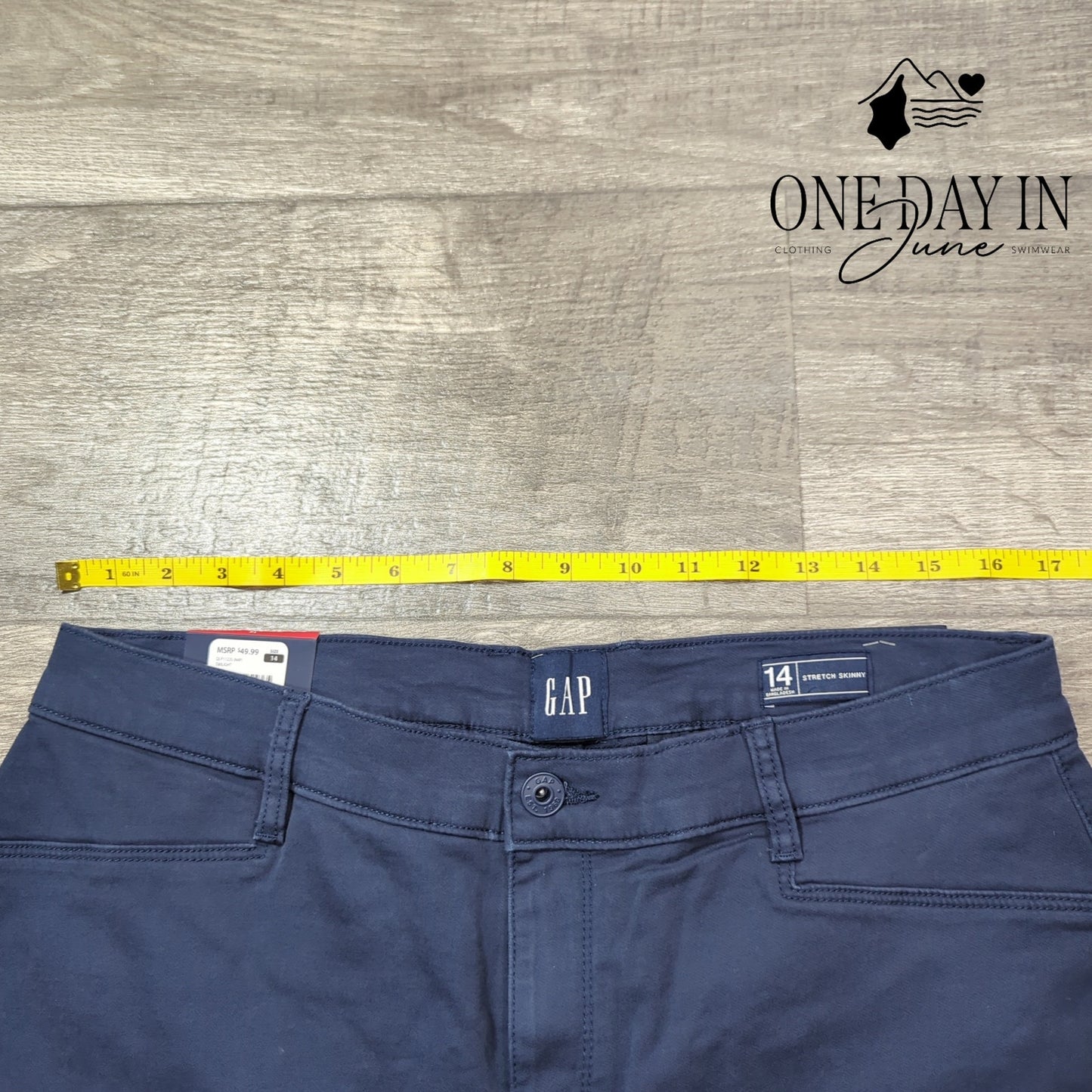 Gap Stretch Skinny Pants Size 14