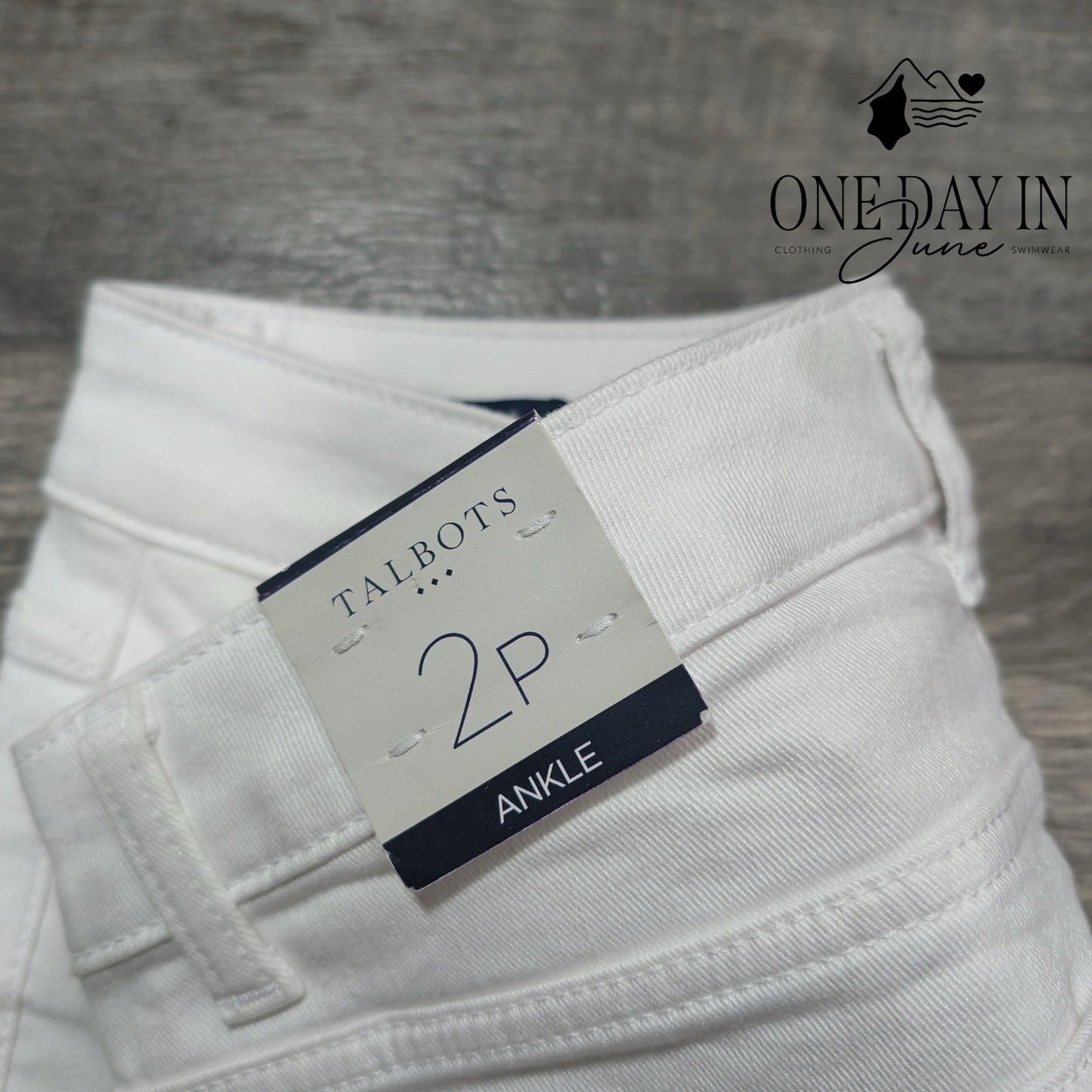 Talbots Petite Ankle Jeans Size 2P