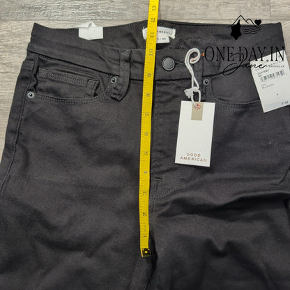 Good American Good Legs Skinny Jeans Black NWT MSRP $148 Size 6 (28)