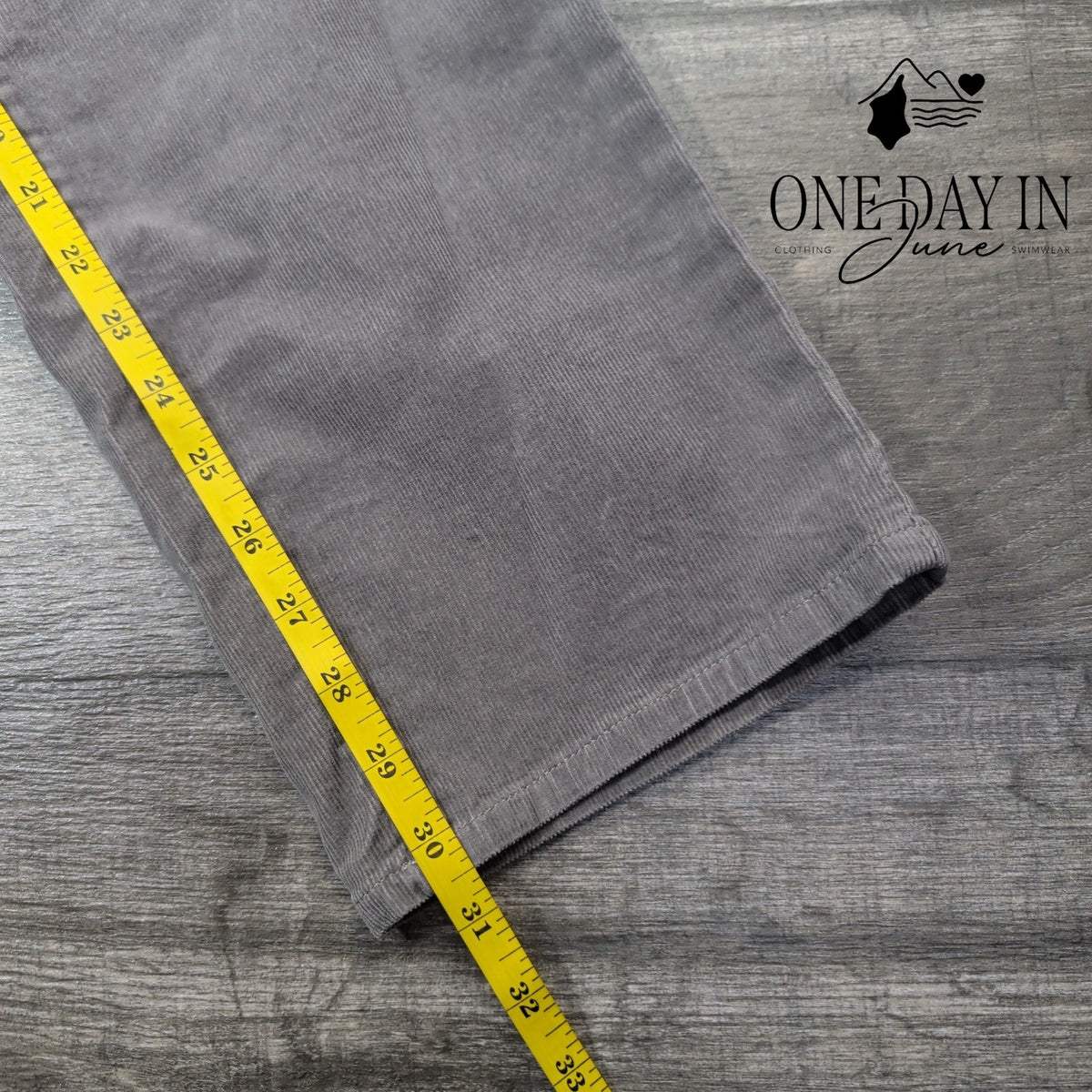 Talbots Flawless Five Pocket Straight Corduroy Pants Gray NWT Size 16W