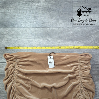 Express Ruched Mini Skirt Size XL