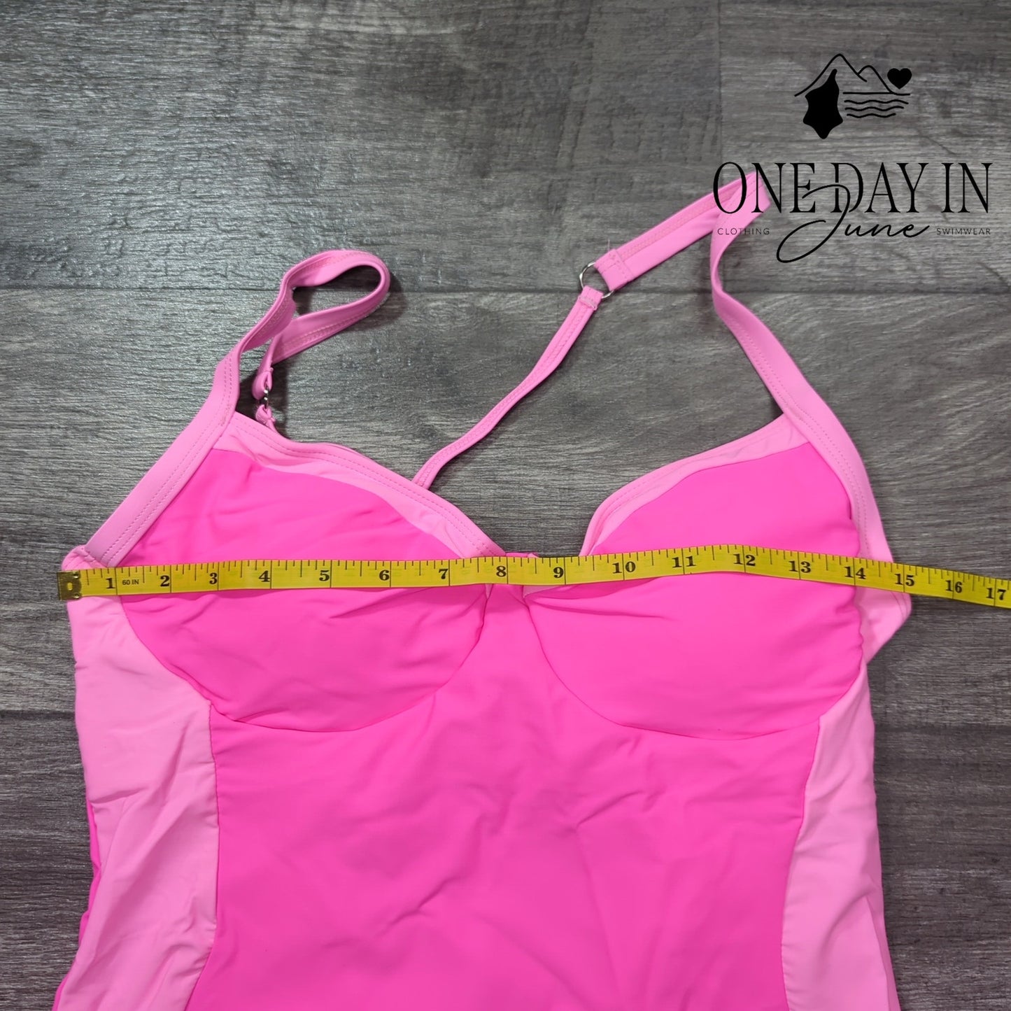 Suuksess Strappy Back One Piece Swimsuit Size XL