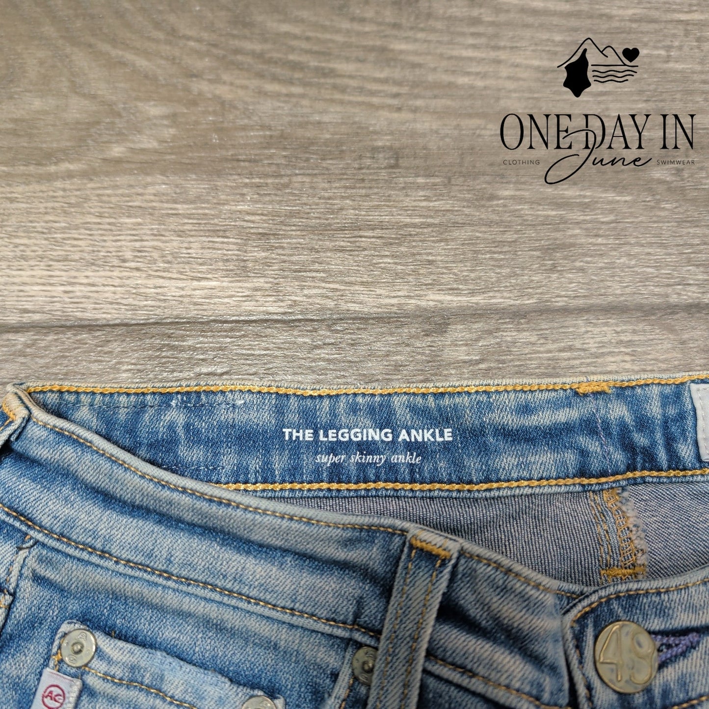 AG Adriano Goldschmied The Legging Ankle Super Skinny Jeans NWT $215 Size 4 (27)