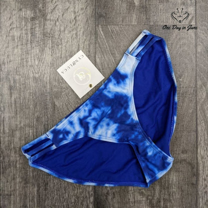 Cyn Luca Standard Stappy Side Bikini Bottom Swimsuit Size M