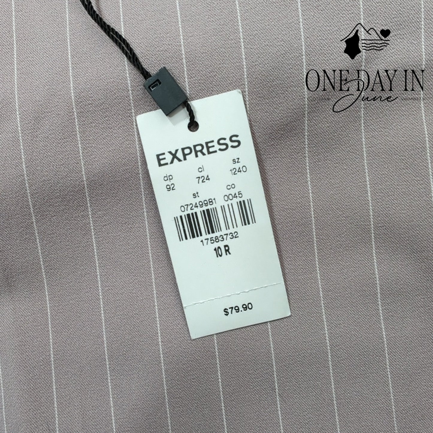 Express Editor Barely Boot Low Rise Pants Size 10