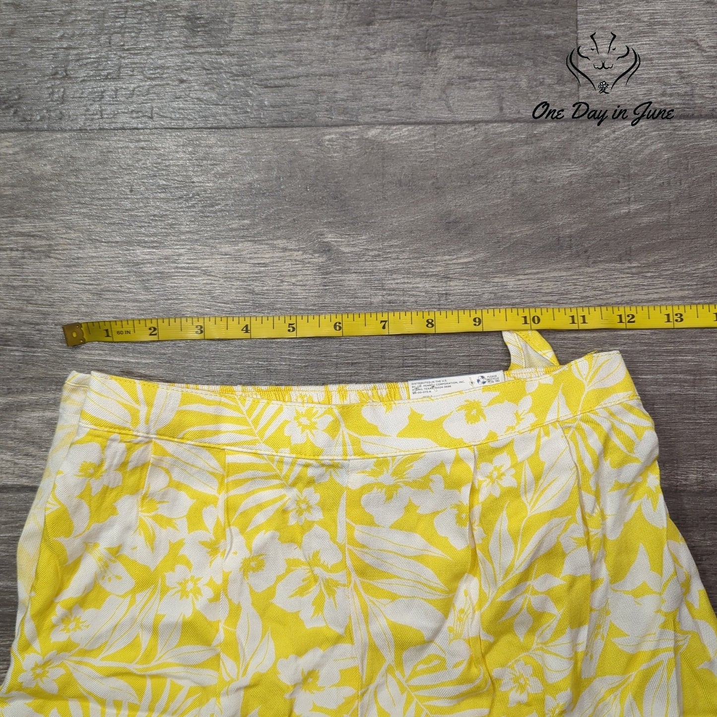 Arizona Jean Co. Juniors Tropical Wrap Skort Size XS