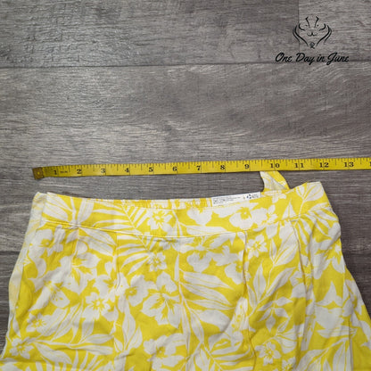 Arizona Jean Co. Juniors Tropical Wrap Skort Size XS
