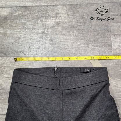 J.Crew Any Day Skinny Ankle Pants Charcoal Gray Stretch NWT Size XS