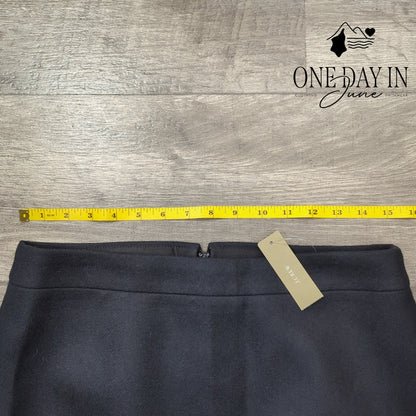 J.Crew Petite Wool Pencil Skirt Size 8P