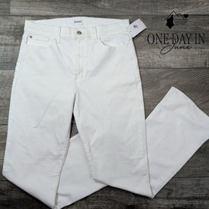 Hudson Blair High Rise Bootcut Jeans White NWT Size 10 (30)
