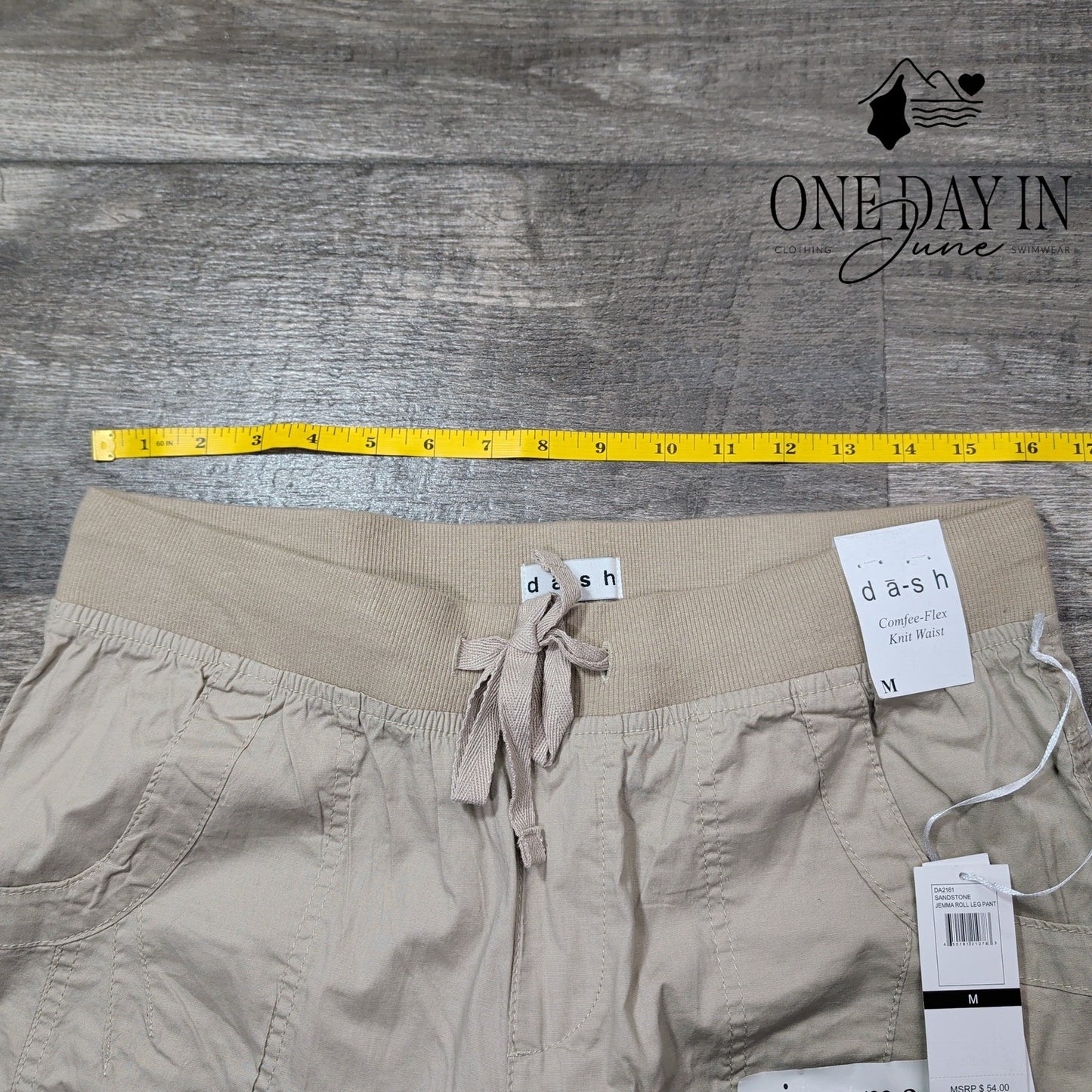 Dash Jemma Comfort Waist Pants Size M