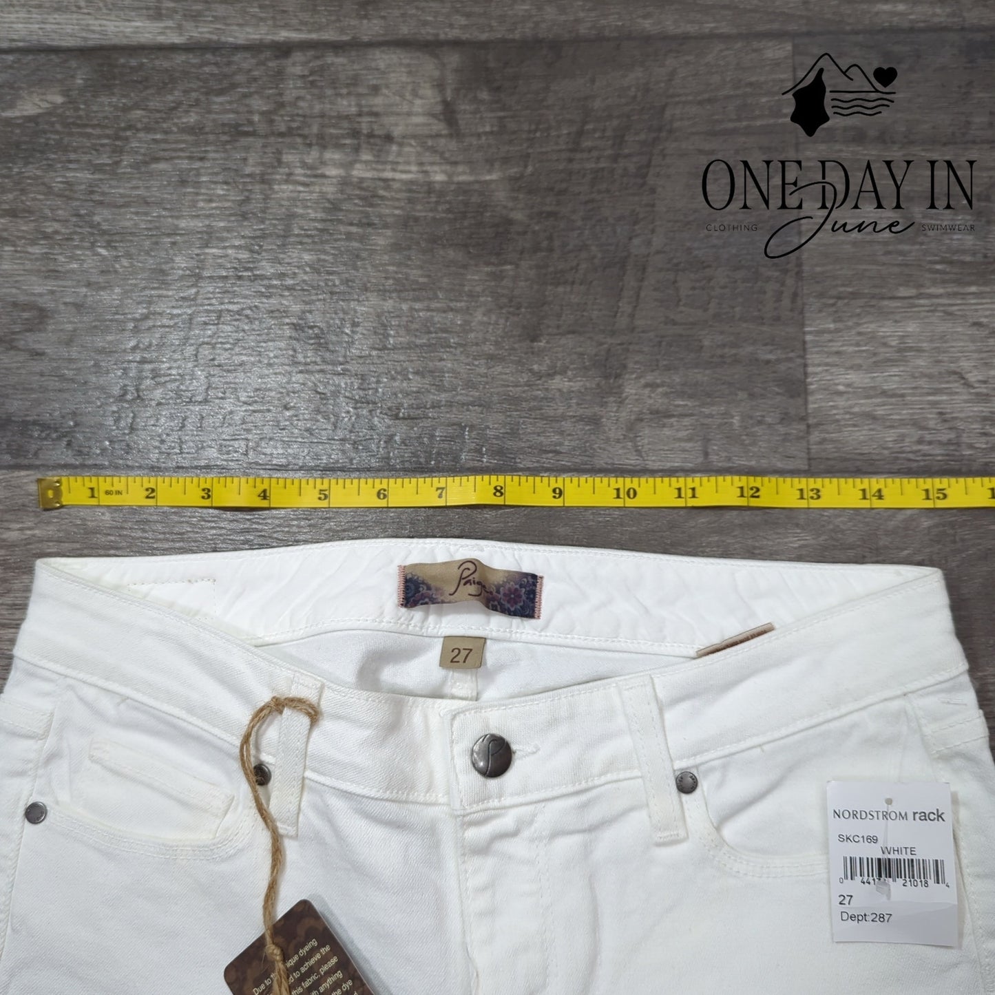 Paige Roxie Capri Jeans Size 27 (4)