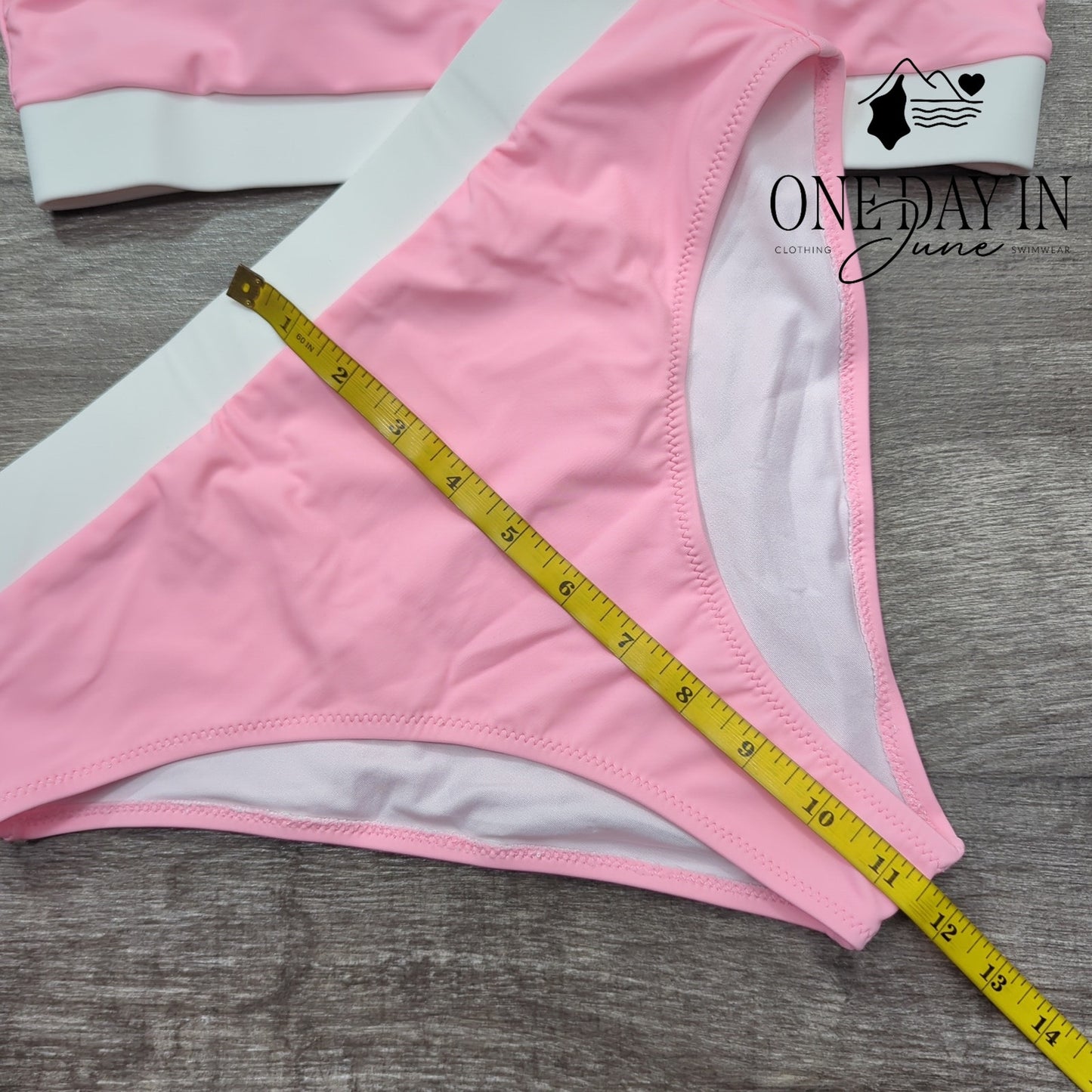 Aleumdr Crop Bikini Swimsuit Size M