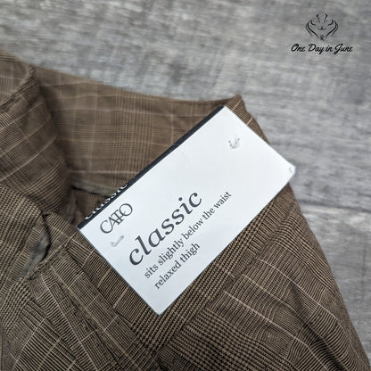 Cato Classic Relaxed Thigh Straight Leg Pants Size 4