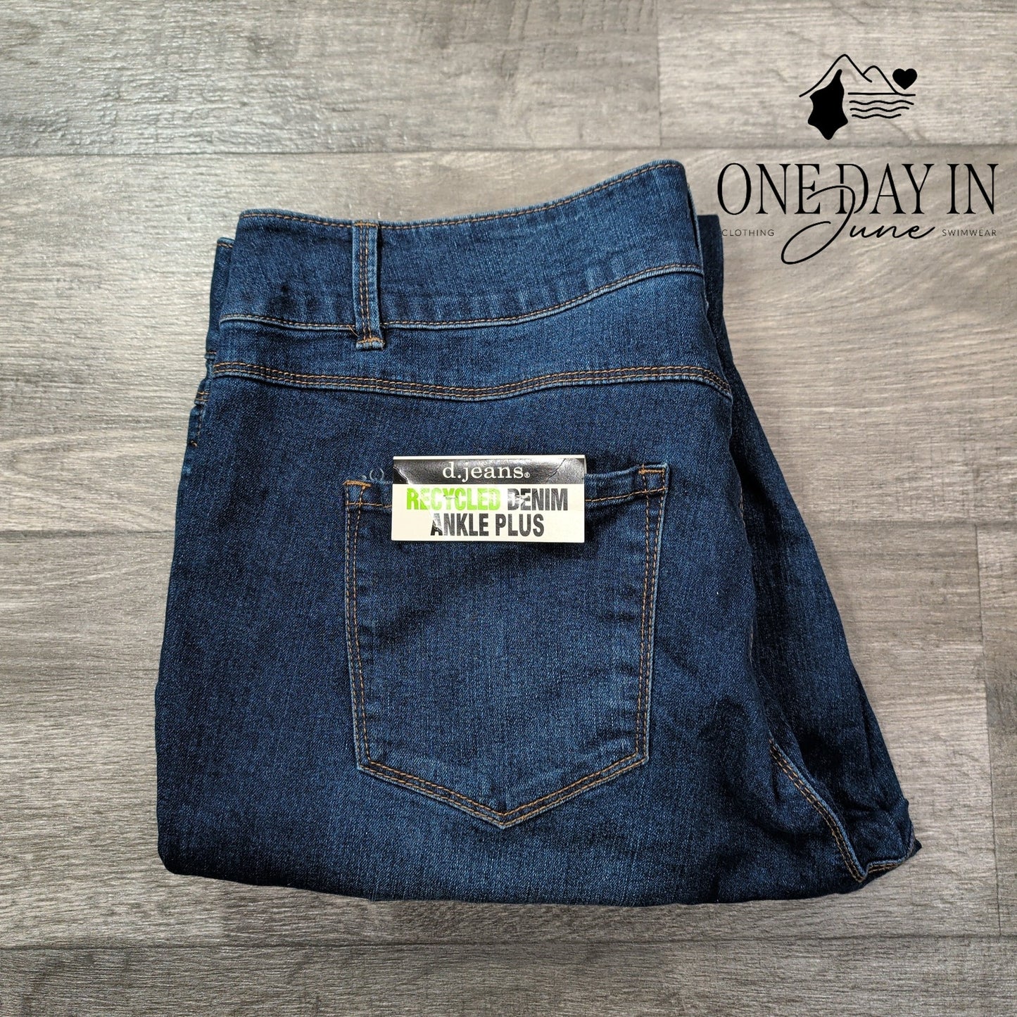 d.jeans Plus Size Ankle Plue Jeans Size 20W