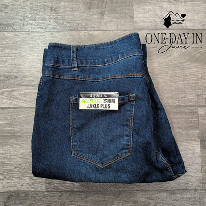 d.jeans Plus Size Ankle Plue Jeans Size 20W