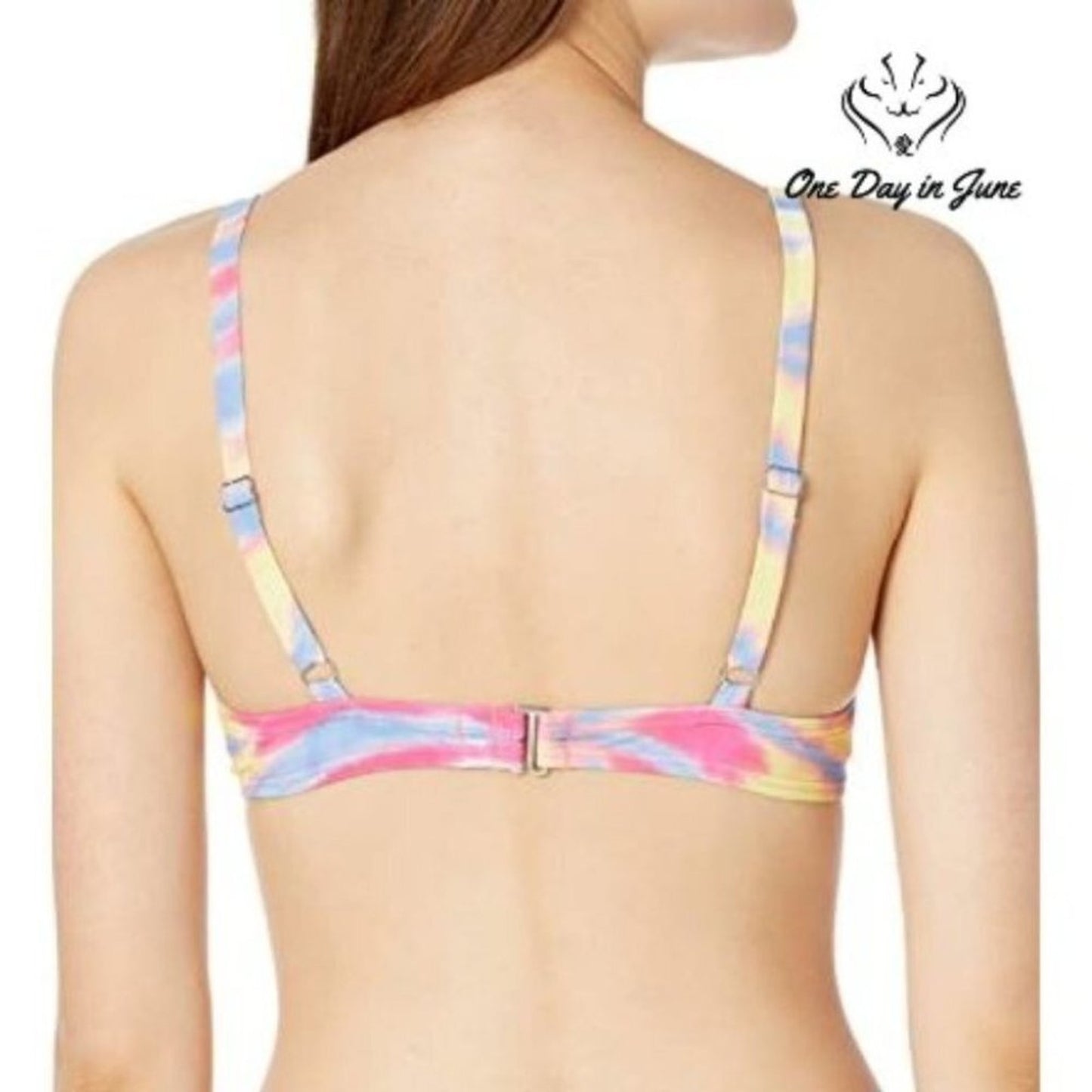Tommy Hilfiger Tie Dye Bikini Top Swimsuit Size XS