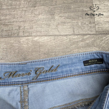 Mavi Gold Alissa High Rise Super Skinny Jeans 28/32