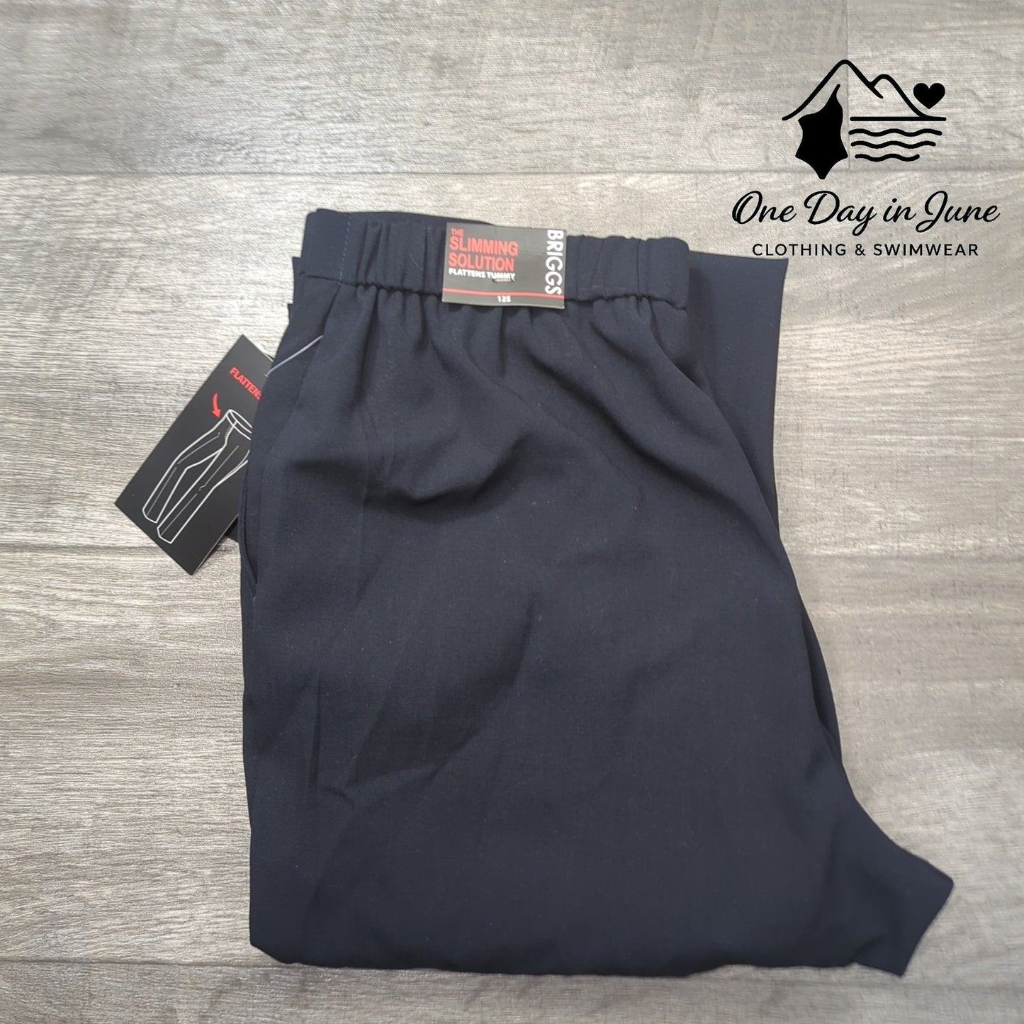 Briggs New York Tummy Slimming Trouser Pants Size 12S