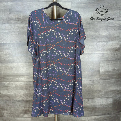 Cabo Short Sleeve Mini Dress Size L