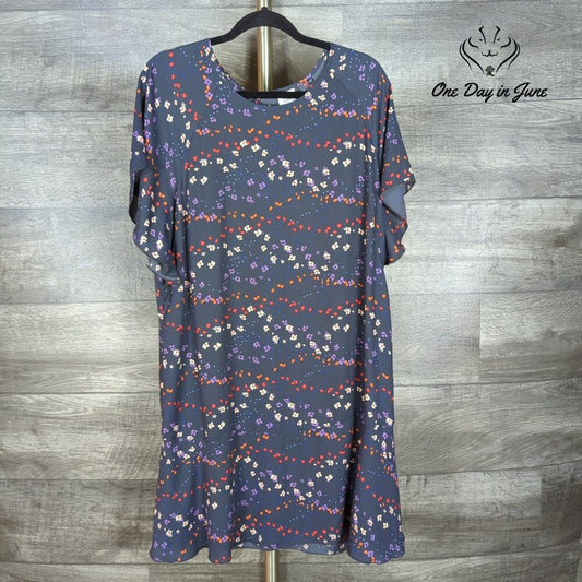 Cabo Short Sleeve Mini Dress Size L