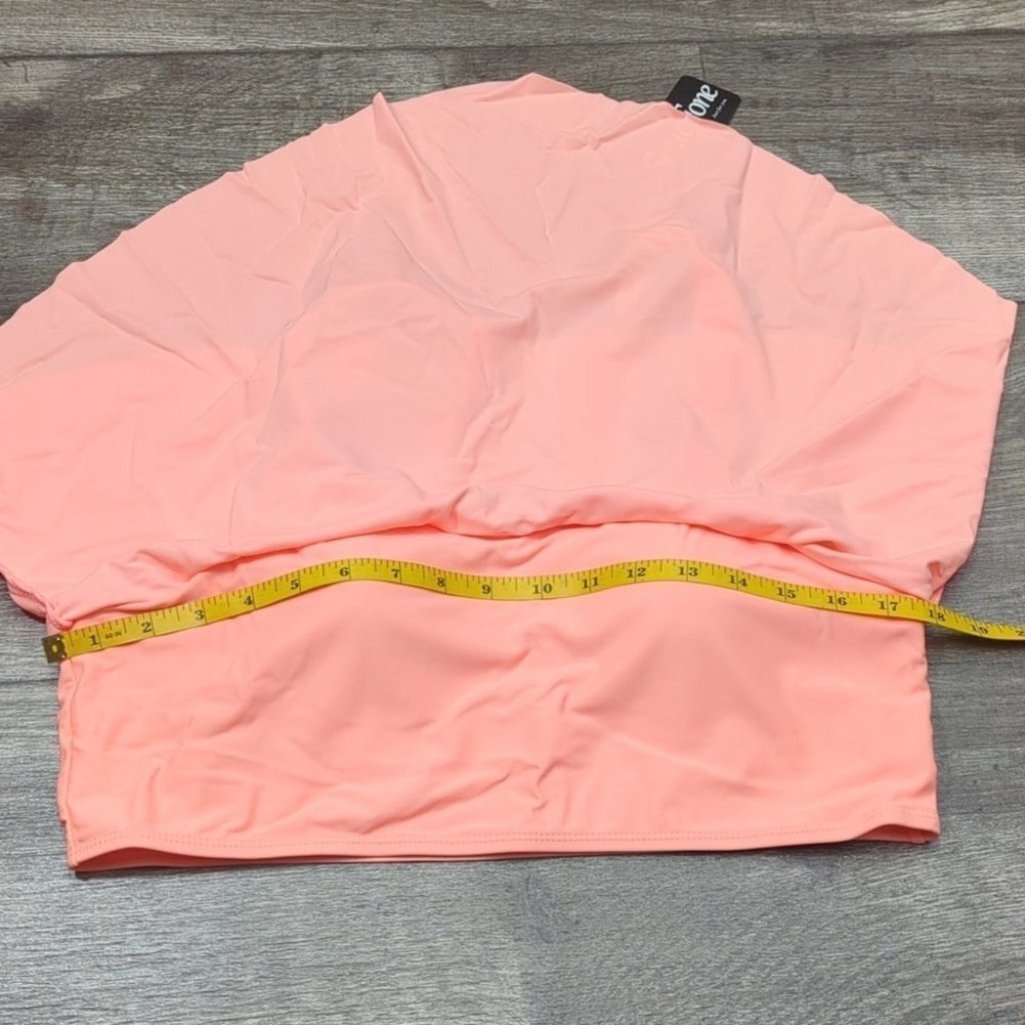 Souqfone Ruffled Flounce High Waist Bikini Swimsuit Size XL