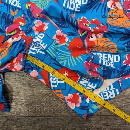 Tide Trend Floral Board Shorts Size S