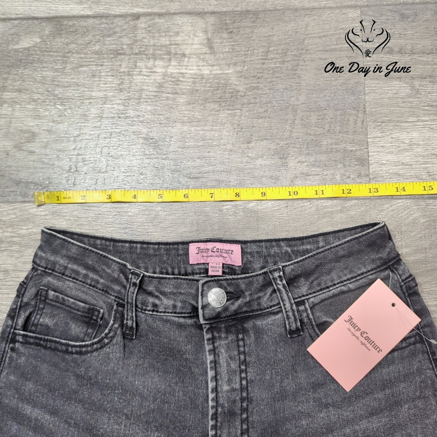 Juicy Couture Juniors Wide Leg Jeans Size 7