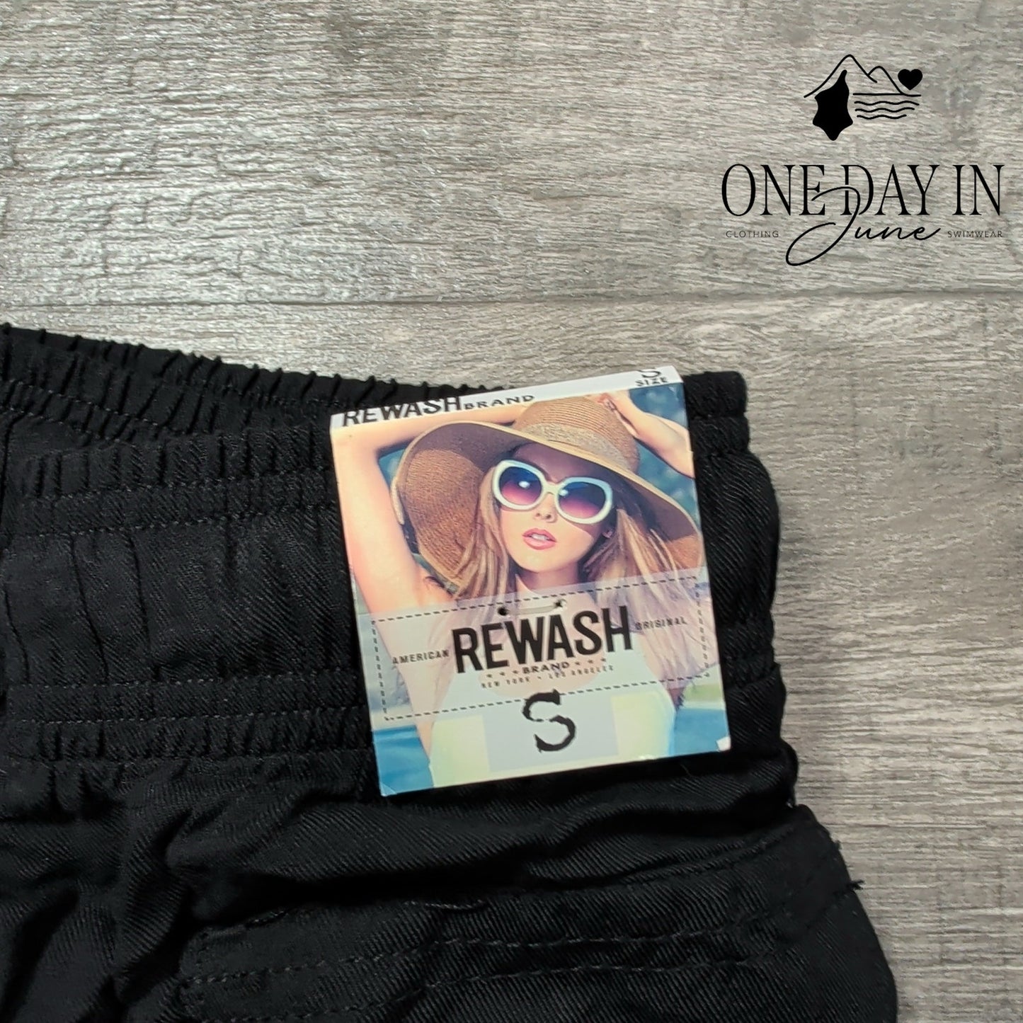 Rewash Drawstring Utility Cargo Pants Black NWT 100% Rayon Size S