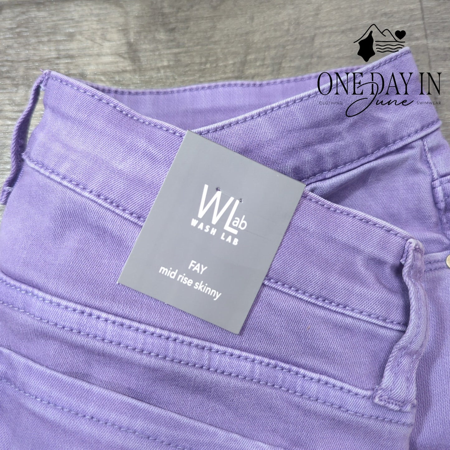 Wash Lab Fay Mid Rise Skinny Crop Jeans Size 10 (30)