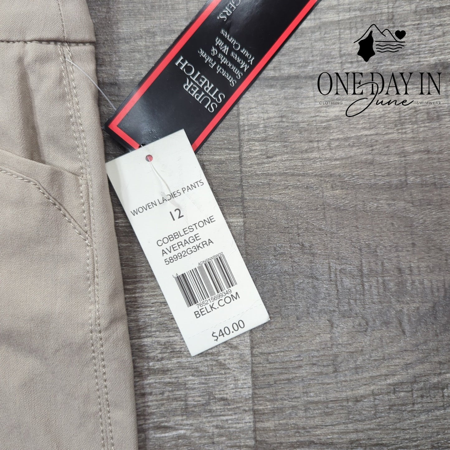 Kim Rogers Super Stretch Skimmer Shorts Size 12