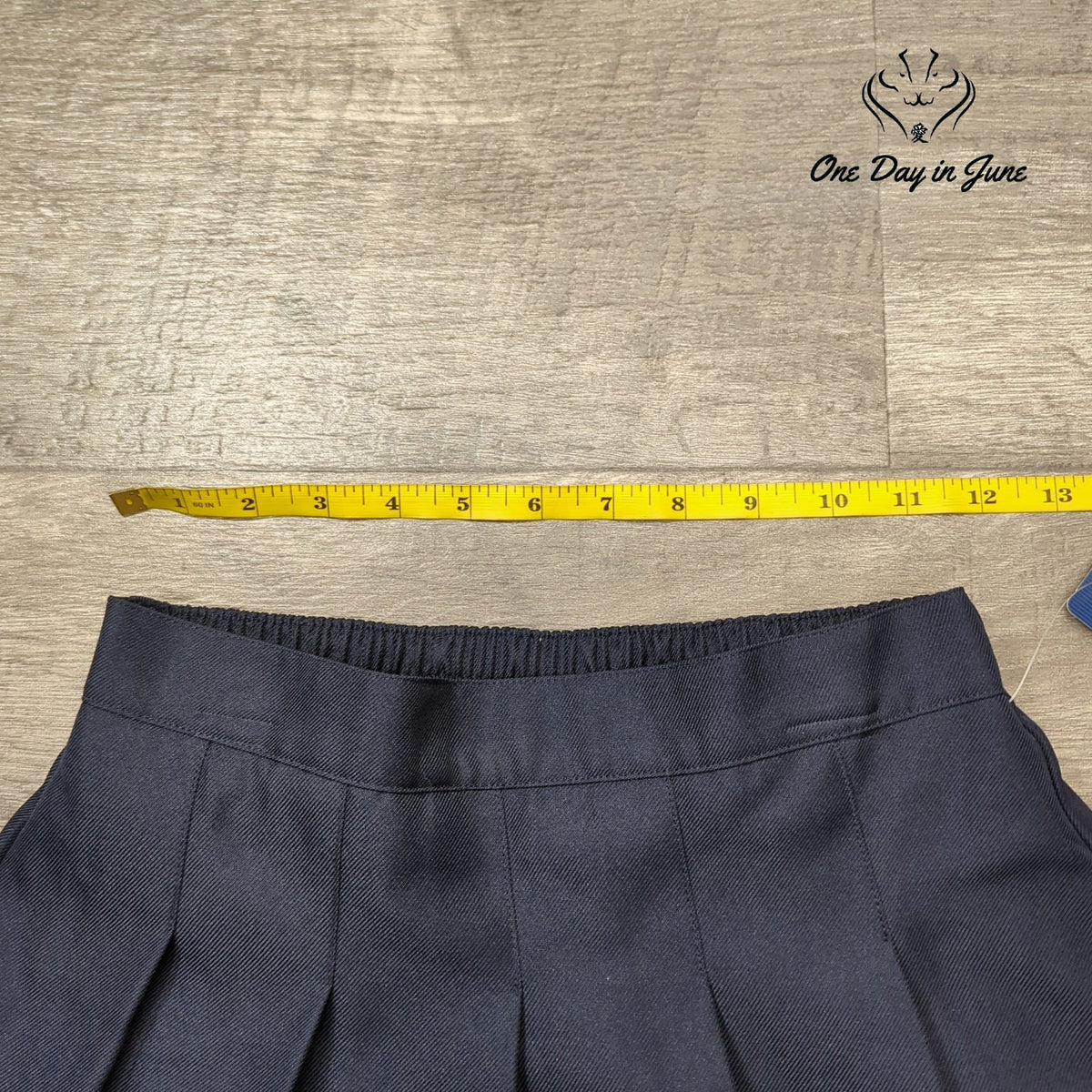 Izod Approved Schoolwear Girls Pleated Skort Navy Regular NWT Size 14 Regular