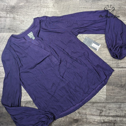 Worthington Long Sleeve V Neck Top Size XS