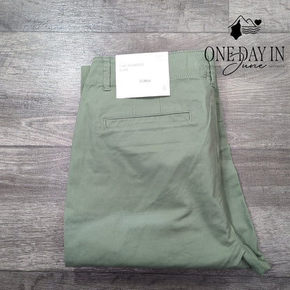 Loft The Monroe Slim Curvy Pants Size 6