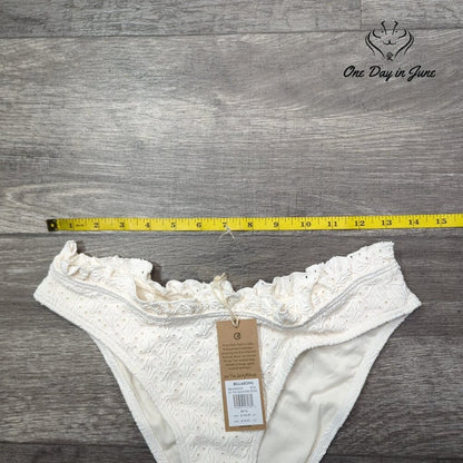 Billabong Salty Blonde By The Seashore Bondi Bikini Bottom NWT $79.95 Size M