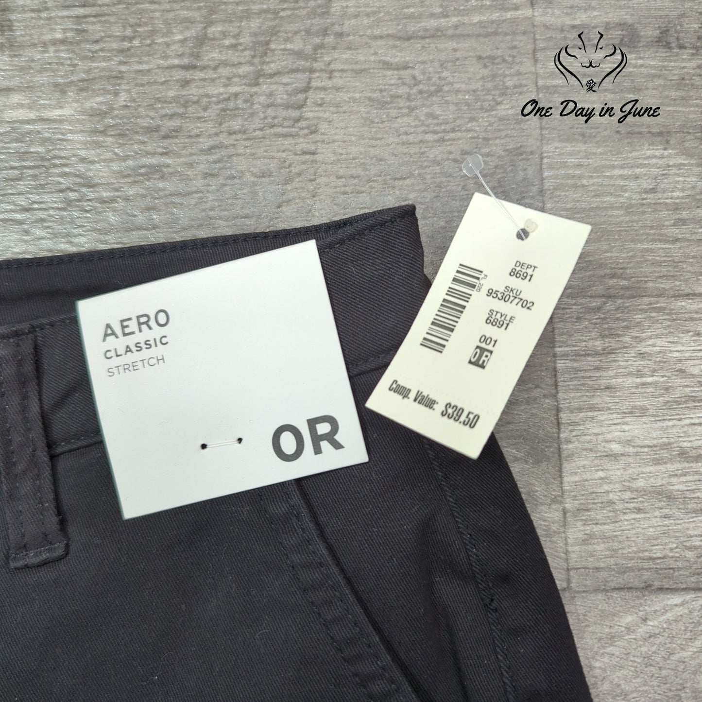 Aero Classic Stretch Straight Pants Size 0R