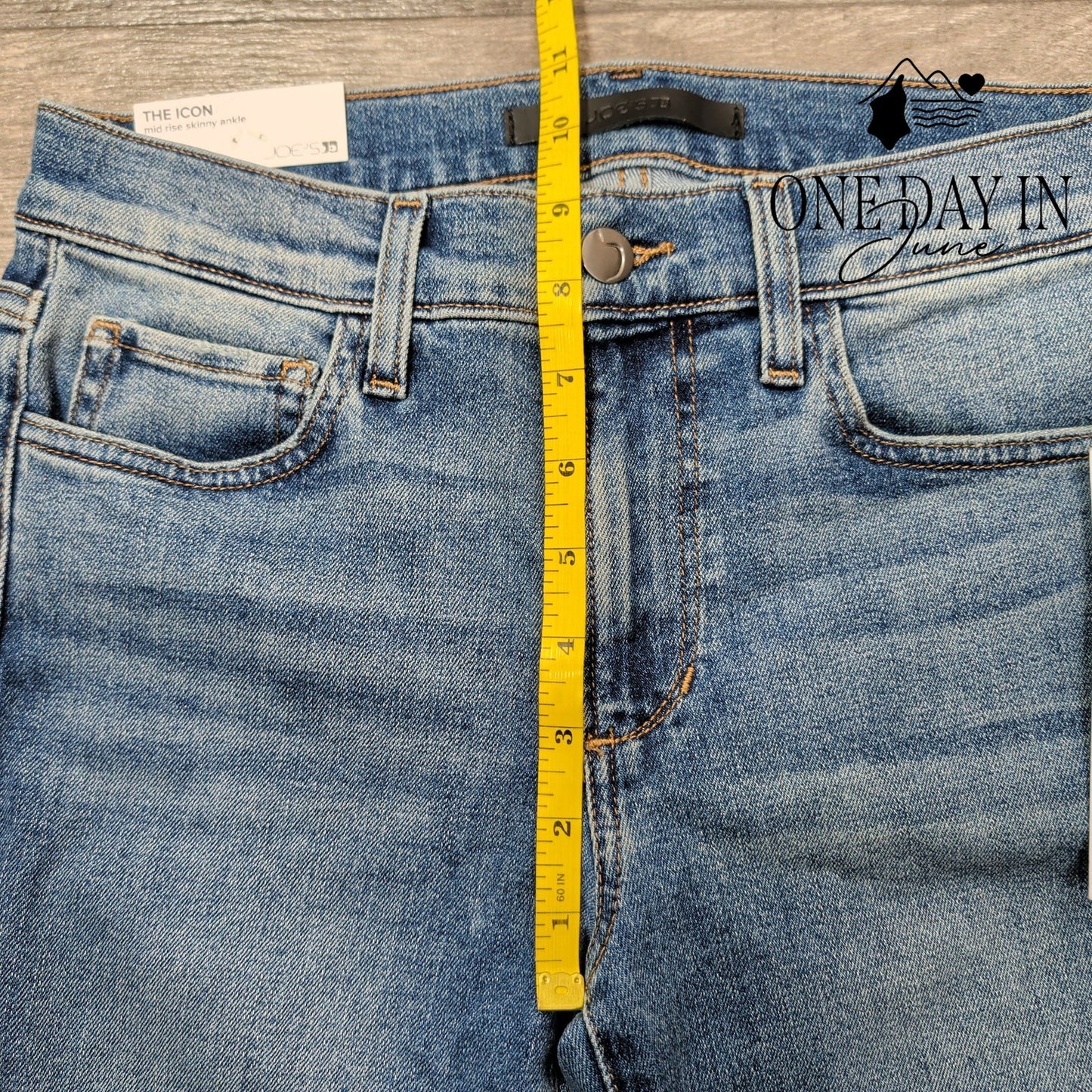 Joe's Jeans The Icon Mid Rise Skinny Ankle Jeans Palermo NWT Size 2 (26)