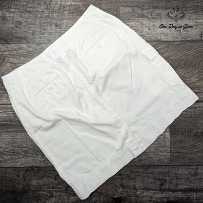 Jones New York Sport Petite Micro Corduroy Mini Skirt Size 10P